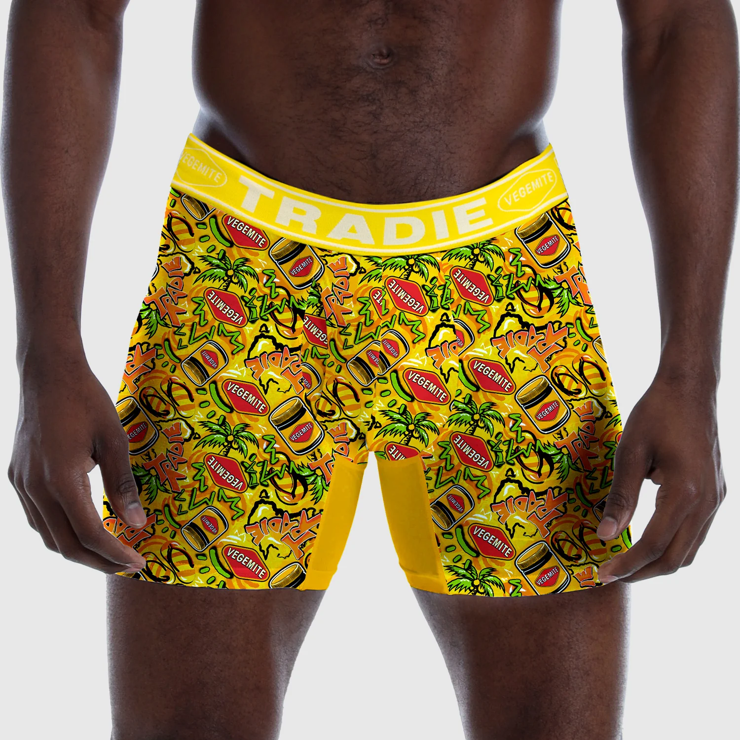 Bamboo No Chafe Mid Leg Trunk - Image 3