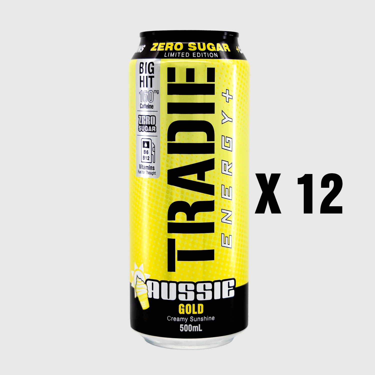 Energy Drink Zero Sugar 500mL 12 Pack - Image 3