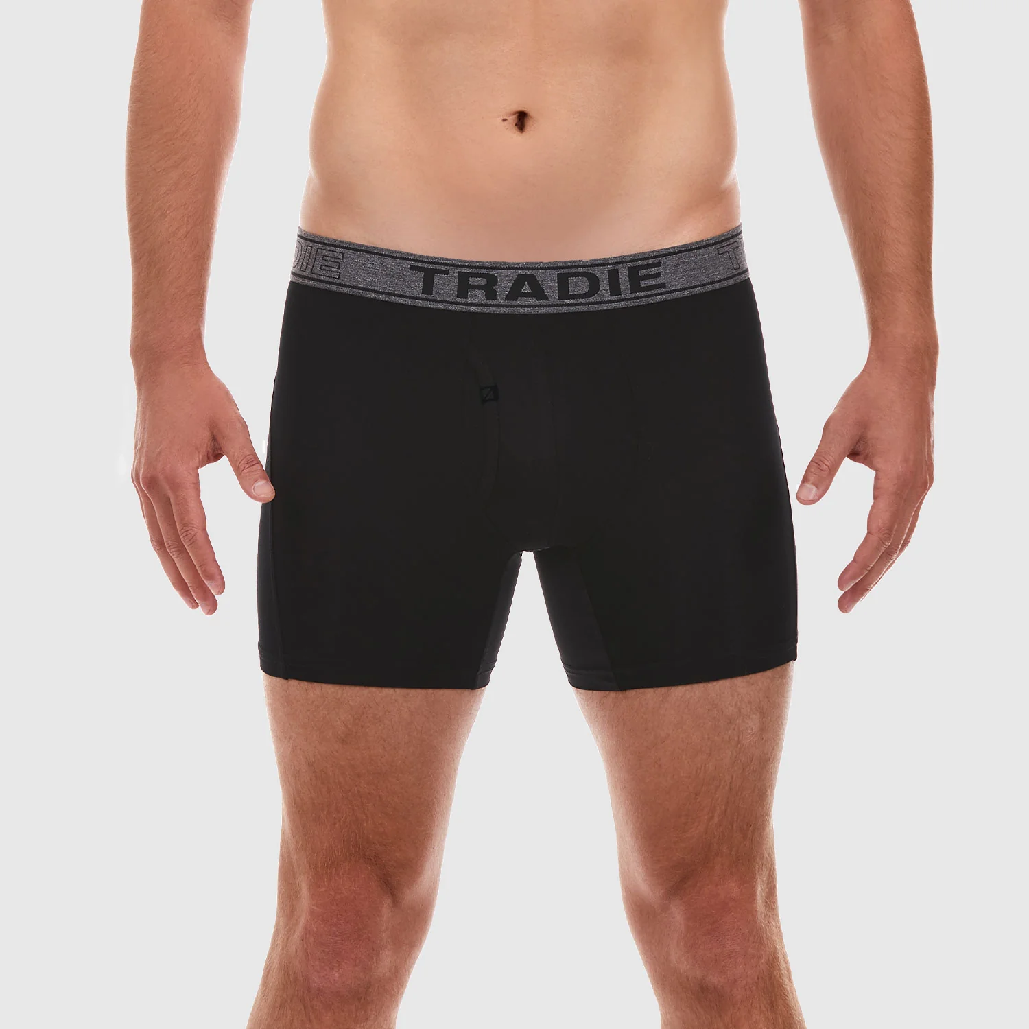 No Bounce Quick Dry Mid Boxer Brief - Image 3
