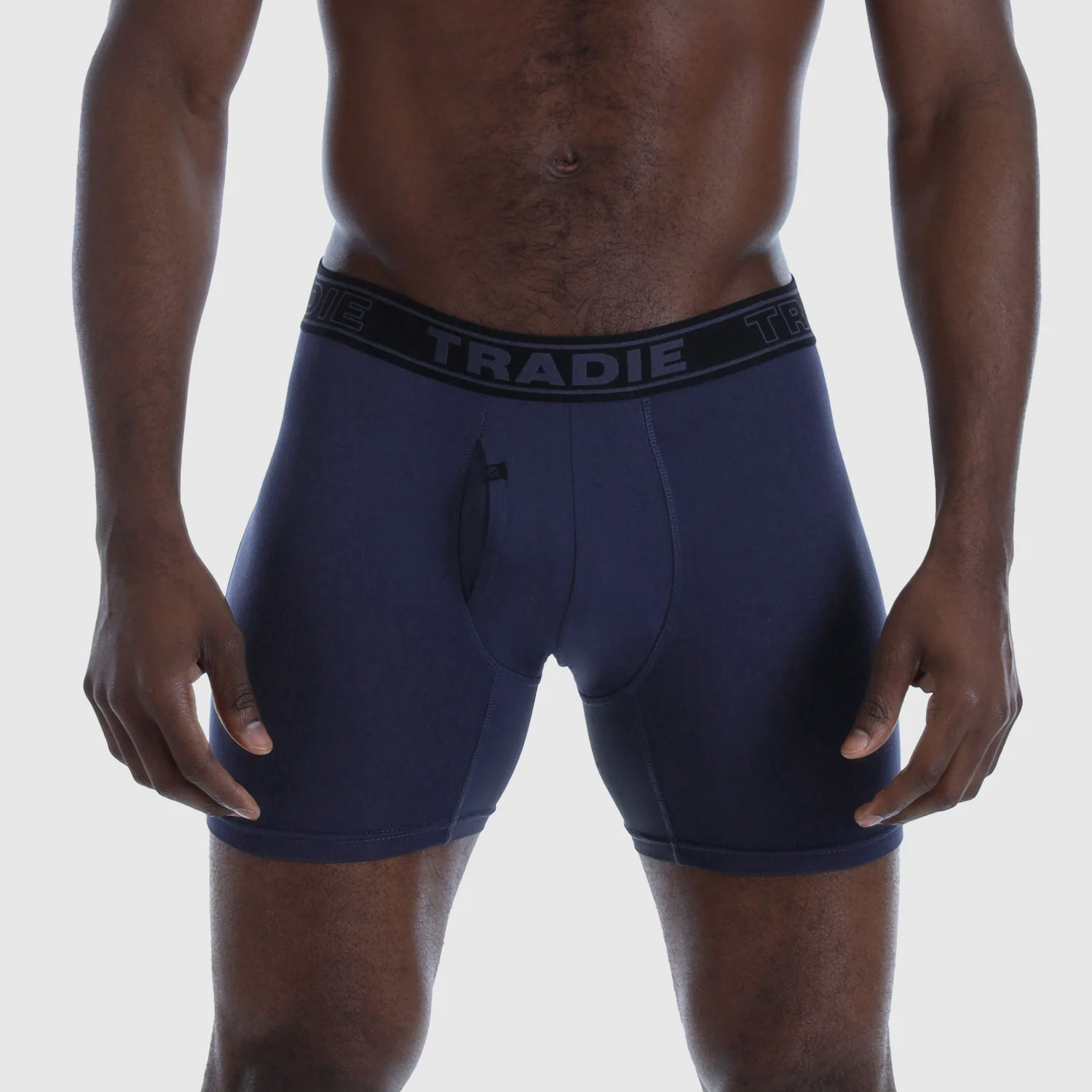 No Bounce Quick Dry Mid Boxer Brief - Image 3