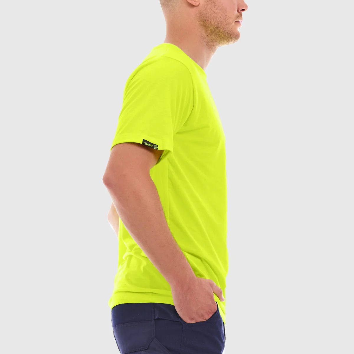 Unisex Hi Vis Tee - Image 3