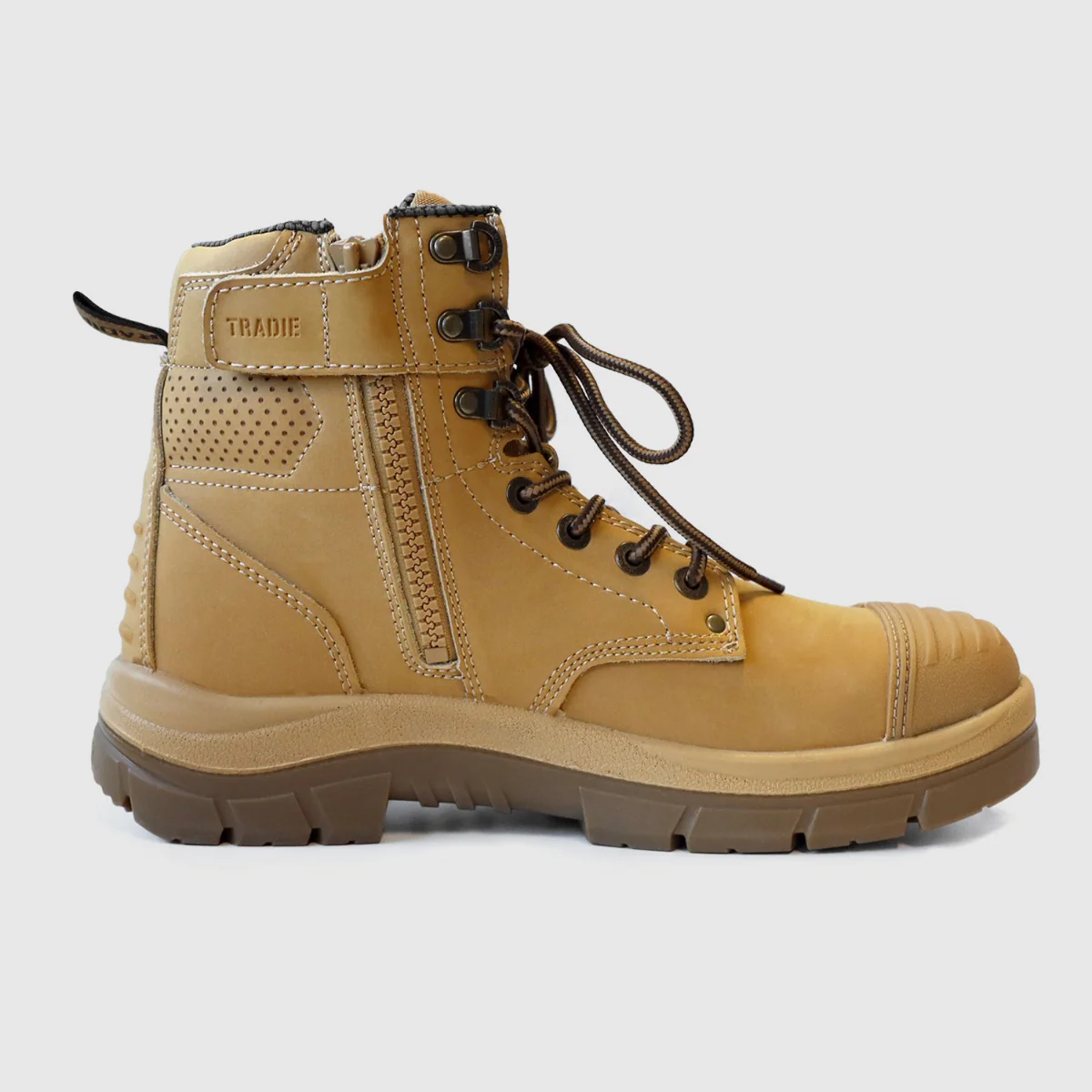 Zip Up Boot With Toecap - Image 4